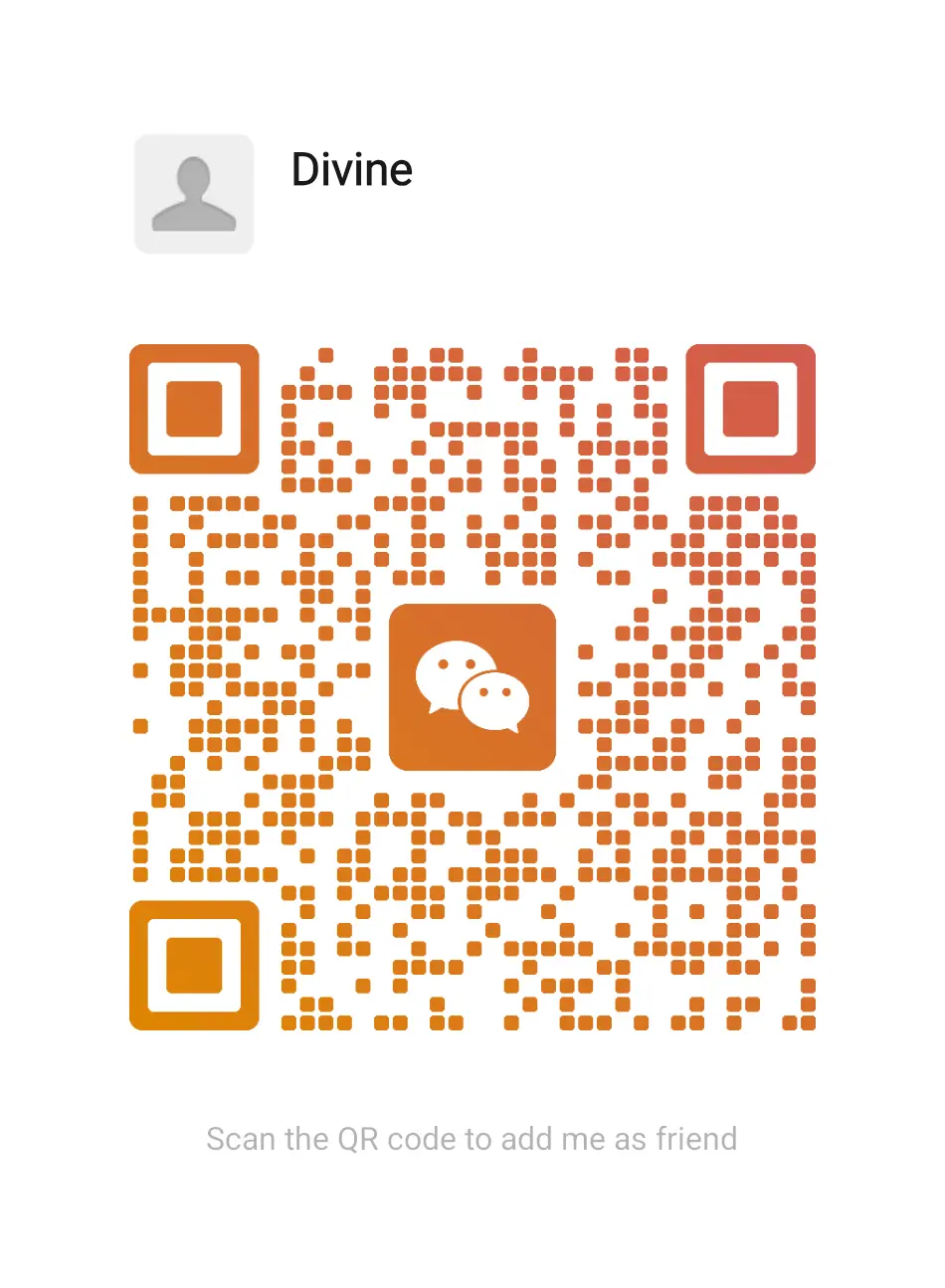 WeChat QR code for Divine Thai Spa