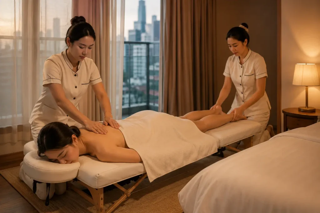 Four Hand Massage in Bangkok: What Two Therapists Actually Do